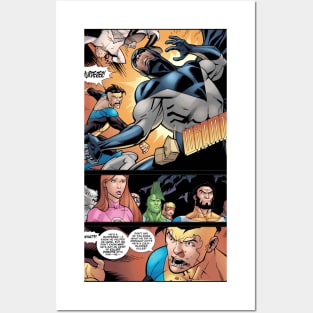 invincible comic strip Posters and Art